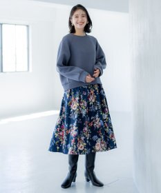 組曲 L ダンボールジャージー ショート丈プルオーバー