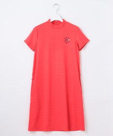 23区GOLF 【WOMEN】【吸水速乾】フラッグロゴジャガード ワンピース 腰回りカバー 1枚で決まる