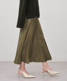 uncrave アセテートヴィンテージサテン マーメイドスカート