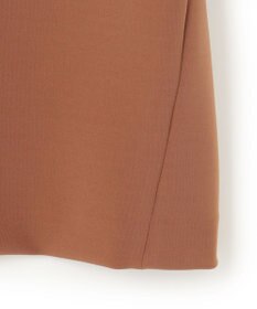 BEIGE， 【洗える】ALTHEA / ダンボールジャージーバックスリットブラウス