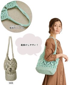 ROOTOTE 1149【カゴバッグ】LT.デリ.マクラメ-C