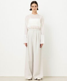 NAVE 【ReNAVE・洗える/UVカット】スパンポリエステル パンツ