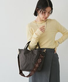 russet コーデュラナイロン2WAYミニトートバッグ(CE-1673-WEB)