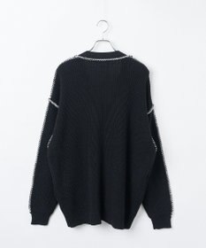 WEGO ハンドステッチカーディガン