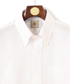 J.PRESS MEN 【WEB・一部店舗限定】コットンリネンマルチストライプ シャツ / B.D.