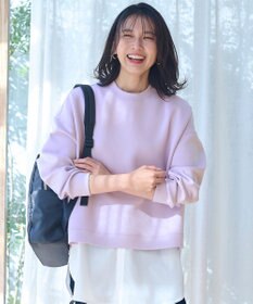 ANY 【洗濯機可】ライトウェイトクルーネックプルオーバー