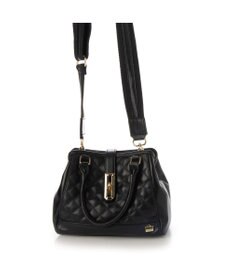 LA BAGAGERIE シープレザー キルトコンビ2WAYミニトート