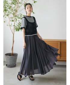 CRAFT STANDARD BOUTIQUE コットンボイルギャザースカート