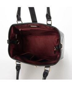 LA BAGAGERIE シープレザー キルトコンビ2WAYミニトート