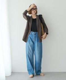 YECCA VECCA リネンライクジャケット