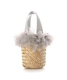 UNBILLION カカトゥ kakatoo / チュールフリンジミニ2wayカゴバッグ