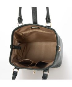 LA BAGAGERIE シープレザー キルトコンビ2WAYミニトート