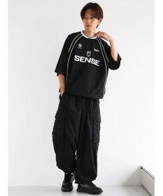 CRAFT STANDARD BOUTIQUE 接触冷感/UVカット/イージーケア/ストレッチ/ゲームシャツ-B