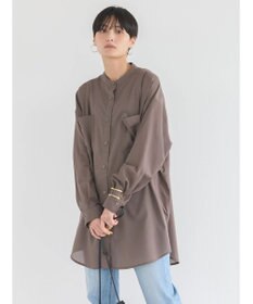 AMERICAN HOLIC イージーケア＋接触冷感　Ｗポケットシャツチュニック