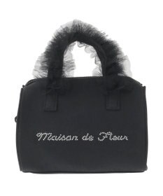 Maison de FLEUR チュールハンドル2Wayボストンバッグ
