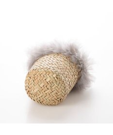 UNBILLION カカトゥ kakatoo / チュールフリンジミニ2wayカゴバッグ