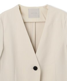 UNFILO L BEAUTY MOVE ノーカラージャケット