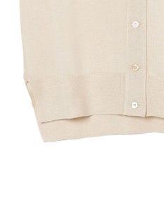 JOSEPH 【洗える】スーパーファインコットンシルク　ショートスリーブカーディガン