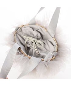 UNBILLION カカトゥ kakatoo / チュールフリンジミニ2wayカゴバッグ