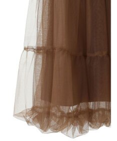 earth music&ecology チュールバルーンスカート