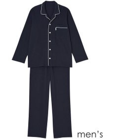 ワコール／睡眠科学 【メンズパジャマ】 長袖・長ズボン 希少な超長綿「天綿（R）」パジャマ YGX526 睡眠科学／ワコール
