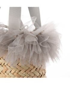 UNBILLION カカトゥ kakatoo / チュールフリンジミニ2wayカゴバッグ