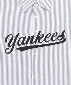 WEGO 【ユニセックス着用ITEM】別注MLBストライプグラフィックシャツ（SS）