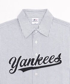 WEGO 【ユニセックス着用ITEM】別注MLBストライプグラフィックシャツ（SS）