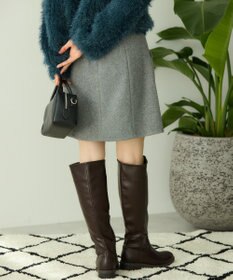 AMERICAN HOLIC メルトン風タイトミニスカート