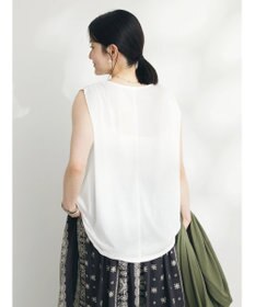 CRAFT STANDARD BOUTIQUE 肩タックノースリーブプルオーバー