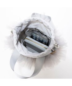 UNBILLION カカトゥ kakatoo / チュールフリンジミニ2wayカゴバッグ