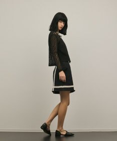 GRACE CONTINENTAL ラインembミニスカート