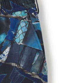 JOSEPH HOMME テクノボイルストレッチ ドロスト付きワイドストレートパンツ / HARRY CONVERTIBLE