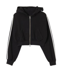 WEGO 【あったか】裏起毛Wジップショートパーカー