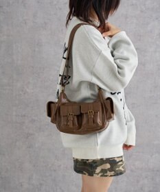 WEGO 金具デザインポケットショルダー