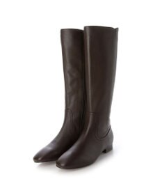 Riz raffinee <Riz raffinee>スクエアトゥプレーンロングブーツ