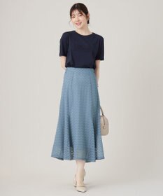 ANY SIS エンボスロゴ Tシャツ