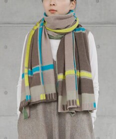 nitorito 【UNISEX】tanbo チェック柄 ストール