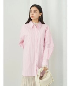 earth music&ecology ボーイズライクシャツ