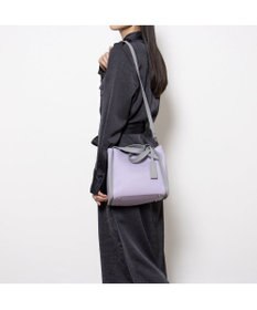 UNBILLION カシュカシュ cachecache / ミニショルダー付きソフトレザー調ミニトートバッグ