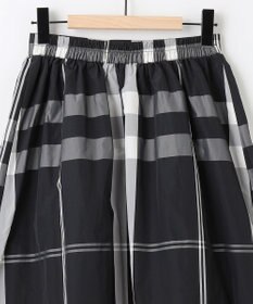 SHARE PARK LADIES メモリーチェックフレアスカート