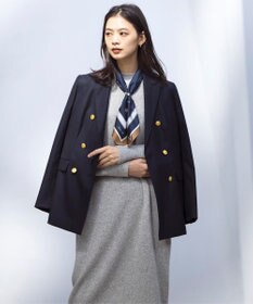 J.PRESS LADIES 【WEB限定】 2WAY パール スカーフ リング