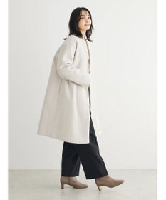 Green Parks 洗えるＶネックミディ丈コート