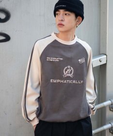 WEGO 【ユニセックス着用ITEM】フェイクスウェードゲームプルオーバー