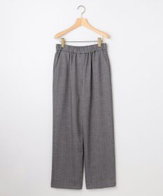 組曲 L 【加藤ローサさん着用】ツイル起毛ストレート パンツ