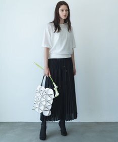 自由区 【カトリエムブーケ】Jacquard coupe シアージャカードニット