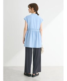 Green Parks 異素材ドッキングチュニック