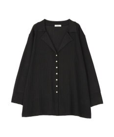 earth music&ecology テーラーカラーニットカーディガン