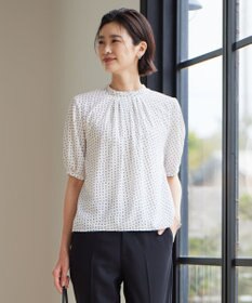 J.PRESS LADIES スクエアキカプリント カットソー