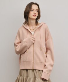 GRACE CONTINENTAL フォルムニットパーカー